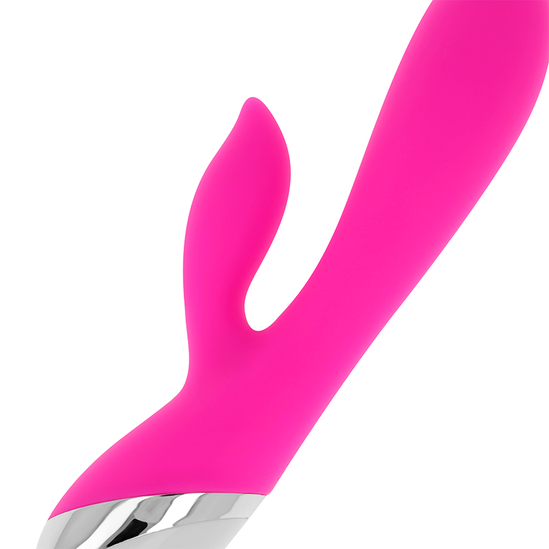 OHMAMA - VIBRATEUR AVEC LAPIN 10 MODES DE VIBRATION 19 CM