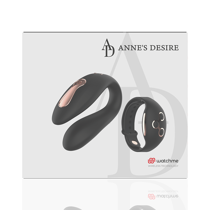 LE DÉSIR D'ANNE - DOUBLE PLAISIR TECHNOLOGIQUE A WATCHME NOIR/OR