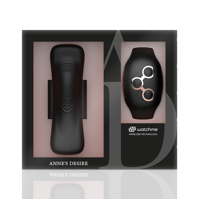 ANNE'S DESIRE - PANTY PLEASURE TECNOLOG A WATCHME NOIR/OR