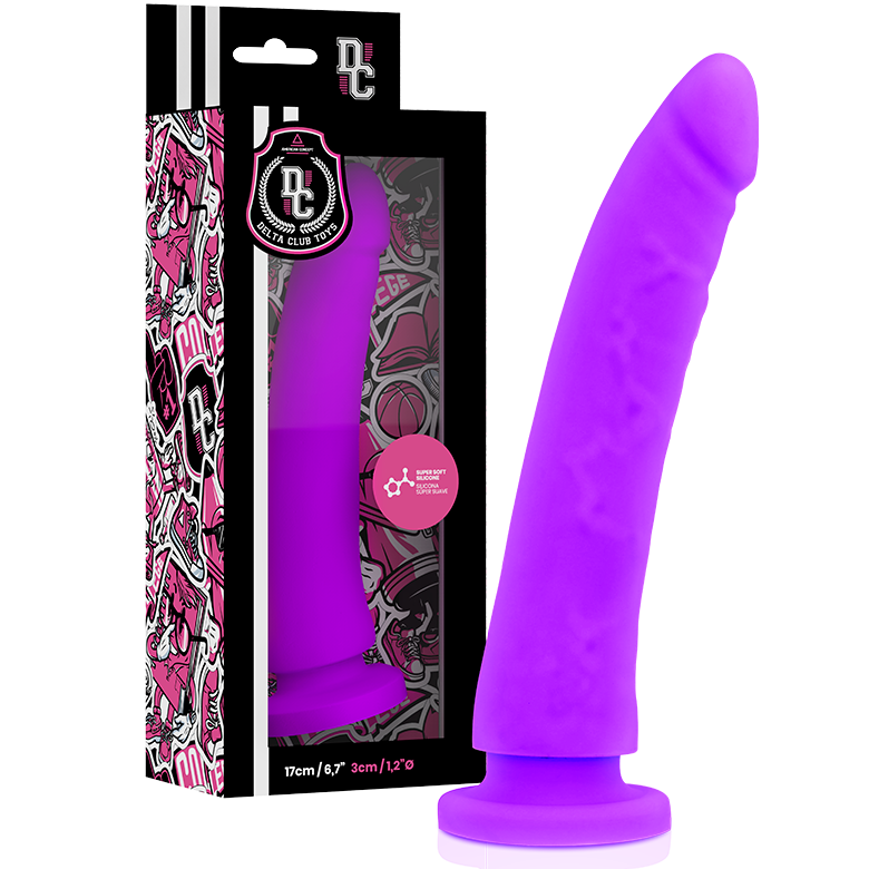 DELTA CLUB - TOYS GODE MÉDICAL LILAS SILICONE 17 CM -O- 3 CM