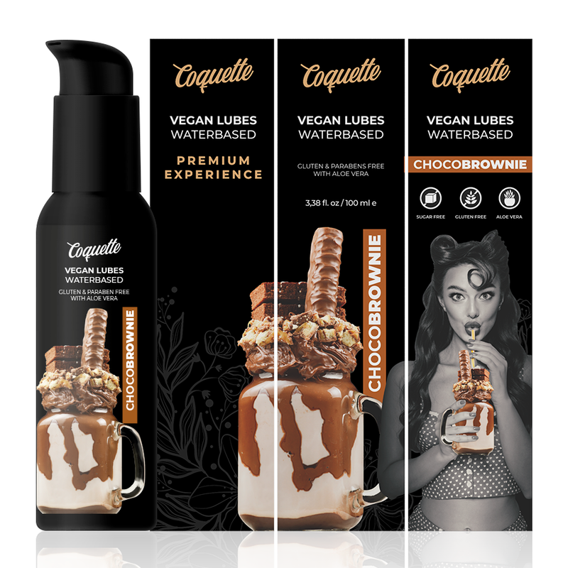 COQUETTE CHIC DESIRE - LUBRICANTE VEGANO CHOCOBROWNIE PREMIUM EXPERIENCE 100ML