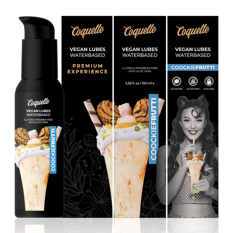 COQUETTE CHIC DESIRE - LUBRICANTE VEGANO PREMIUM EXPERIENCE COOKIEFRUTTI 100ML