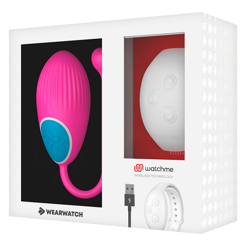 WEARWATCH - TÉLÉCOMMANDE WATCHME TECHNOLOGIE UF FUCHSIA / NIVEO