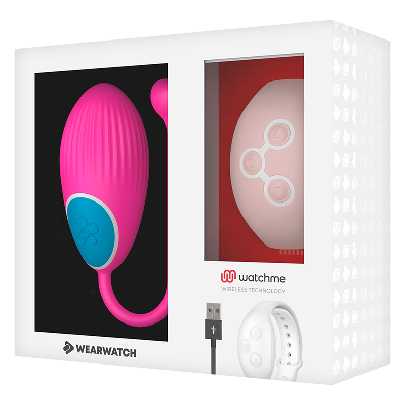 WEARWATCH - TÉLÉCOMMANDE WATCHME TECHNOLOGIE OEUF FUCHSIA / ROSE