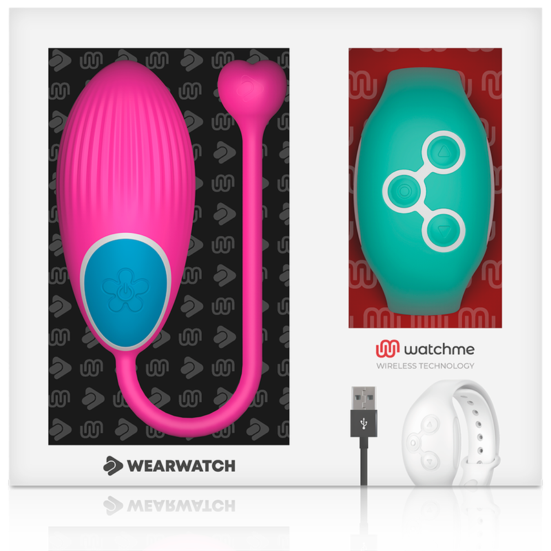 WEARWATCH - WATCHME TECHNOLOGIE TÉLÉCOMMANDE UF FUCHSIA / EAU DE MER